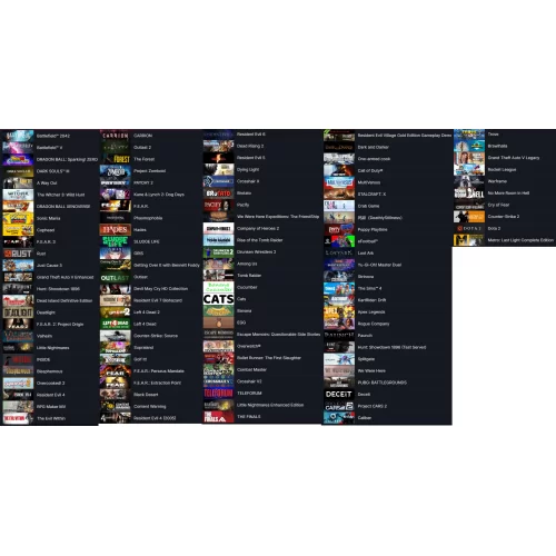  GTA V Battlefield V-2042 DARK SOULS III A Way Out 46.000 TL STEAM OYUN